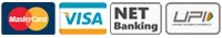 Accepted payments: Mastercard, Visa, Net Banking, UPI